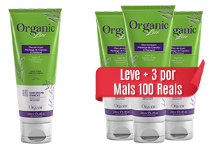 Kit com 4 Organic Lizz
