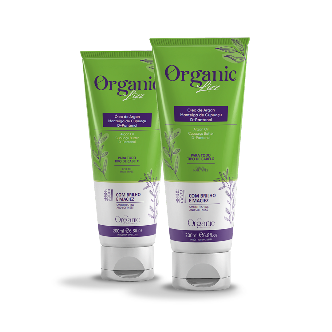 Kit com 3 Organic Lizz